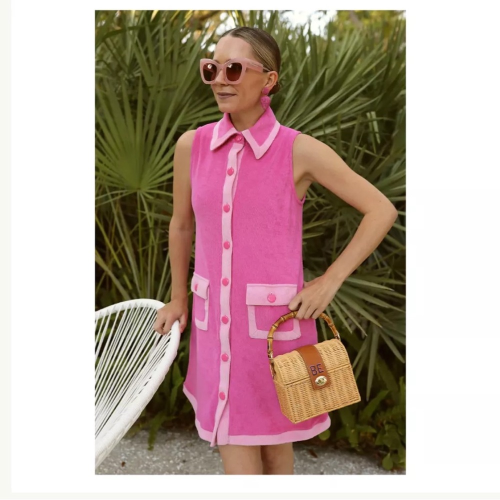 LAKE   Button-Down dress cover up